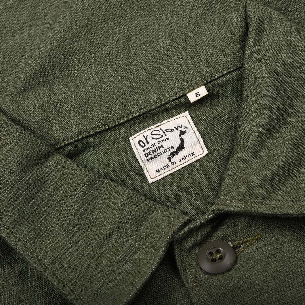 orSlow Army Fatigue Shirt