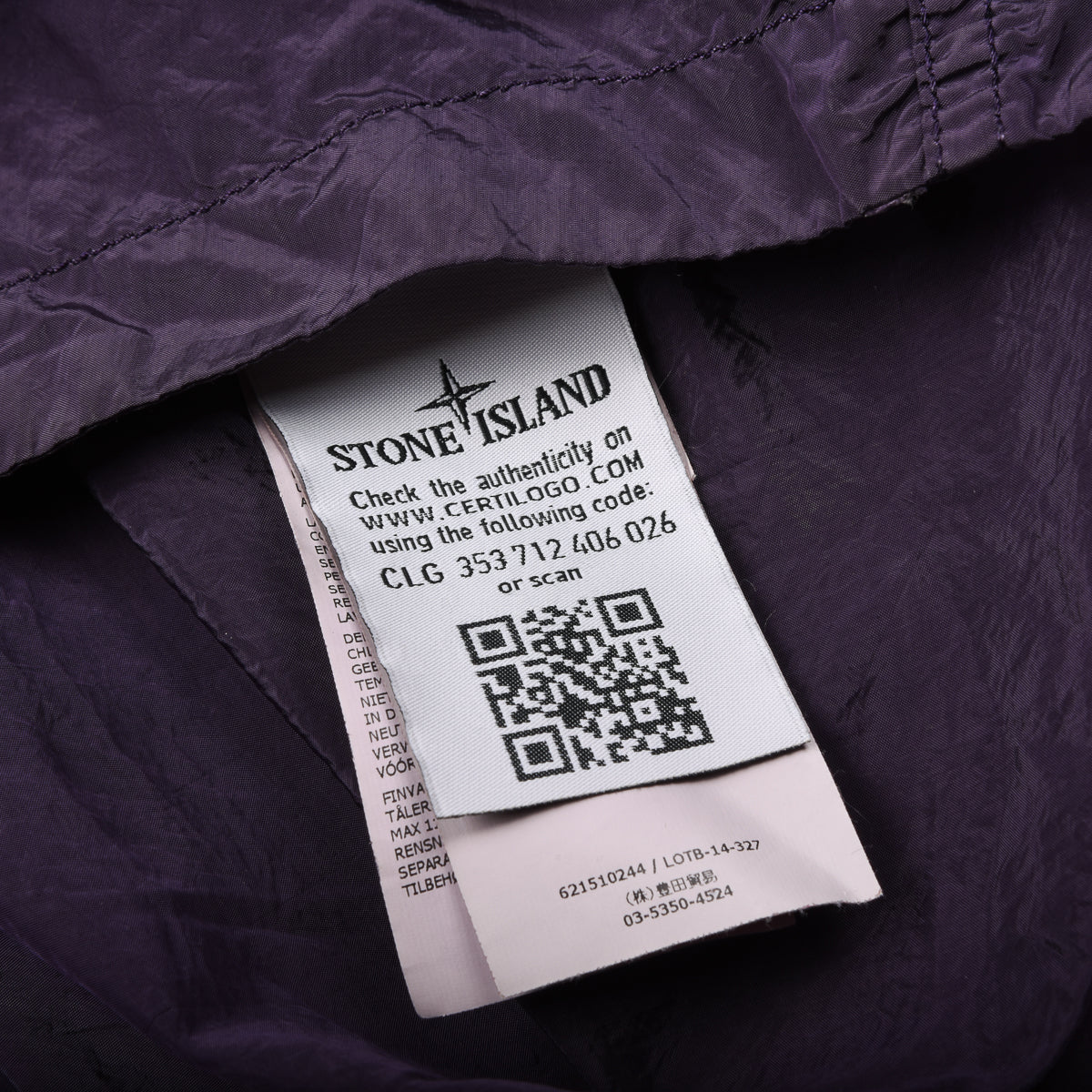 Stone Island Nylon Metallic Jacket