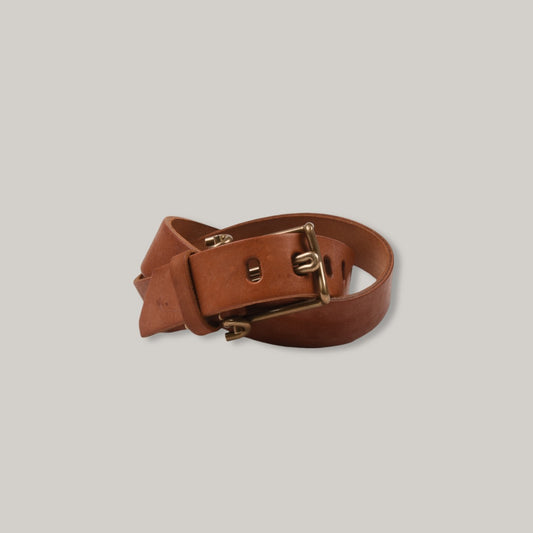 Tender Oak Bark Tanned Belt