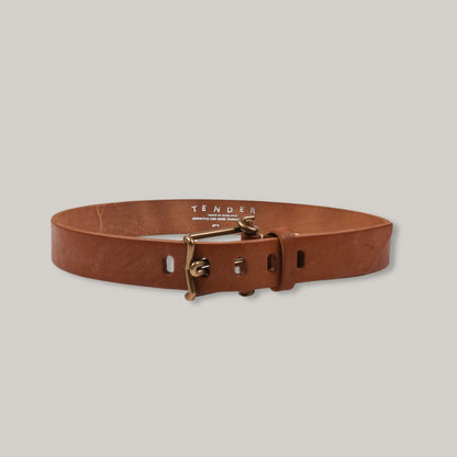 Tender Oak Bark Tanned Belt