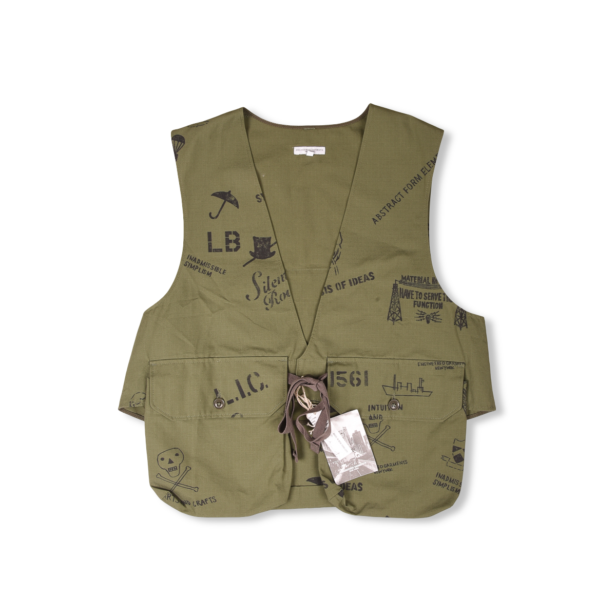 Engineered Garments Fowl Vest