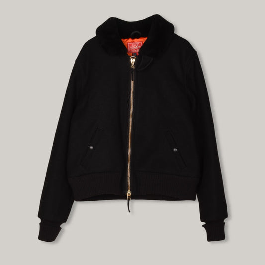 DEHEN FLYING CLUB JACKET - BLACK