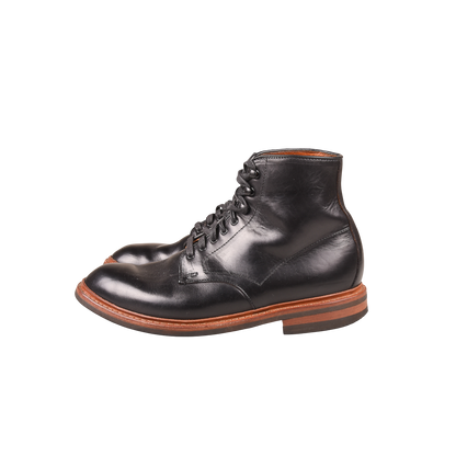 Allen Edmonds Hand Made Higgins Mill Black Leather Boot