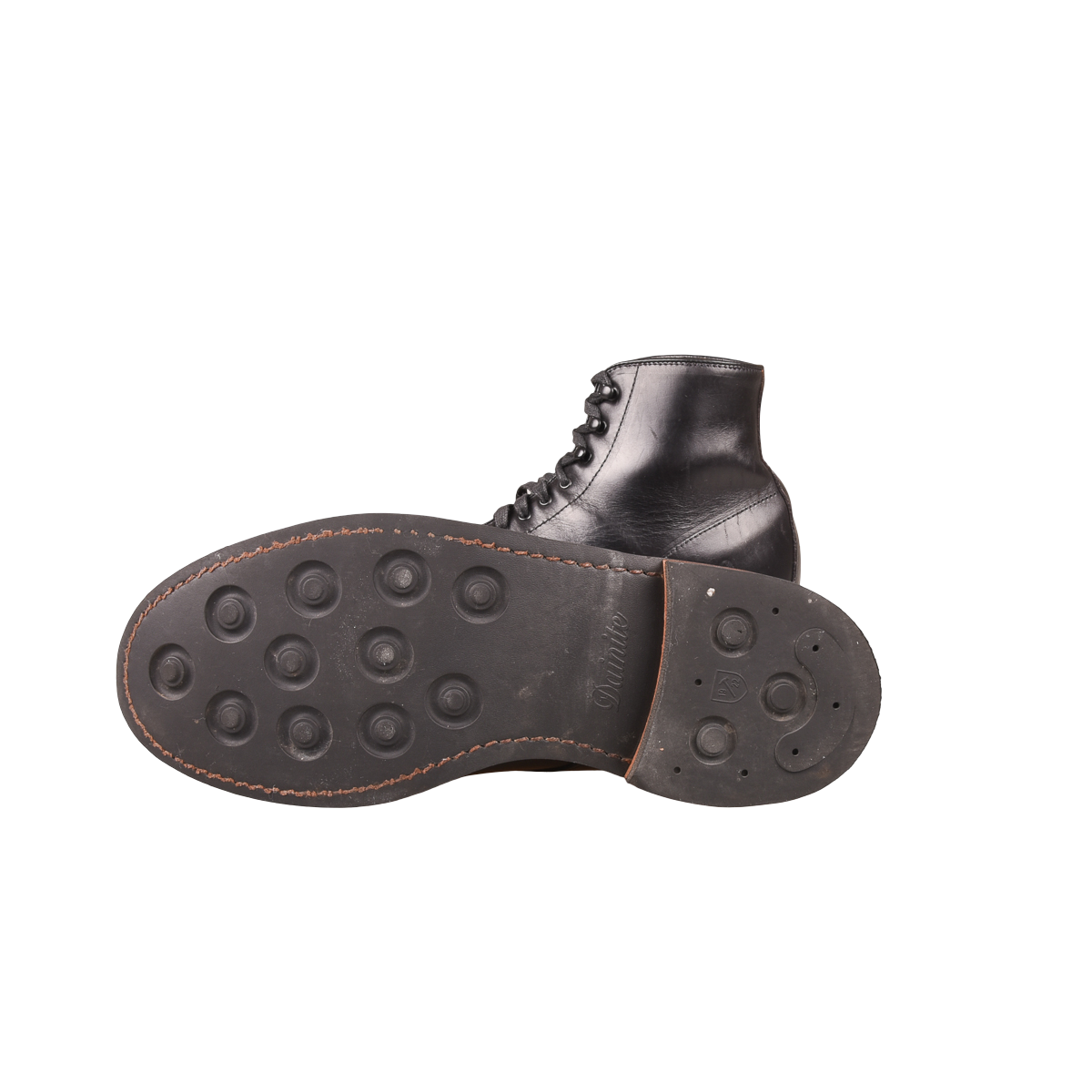 Allen Edmonds Hand Made Higgins Mill Black Leather Boot