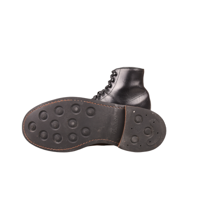 Allen Edmonds Hand Made Higgins Mill Black Leather Boot