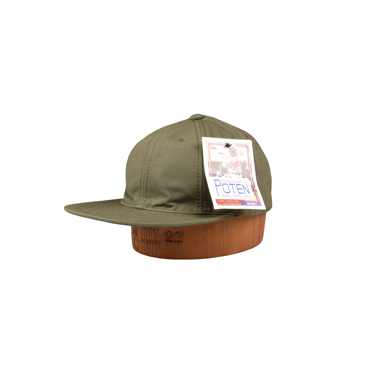 Poten Cap Green Ripstop Adjustable