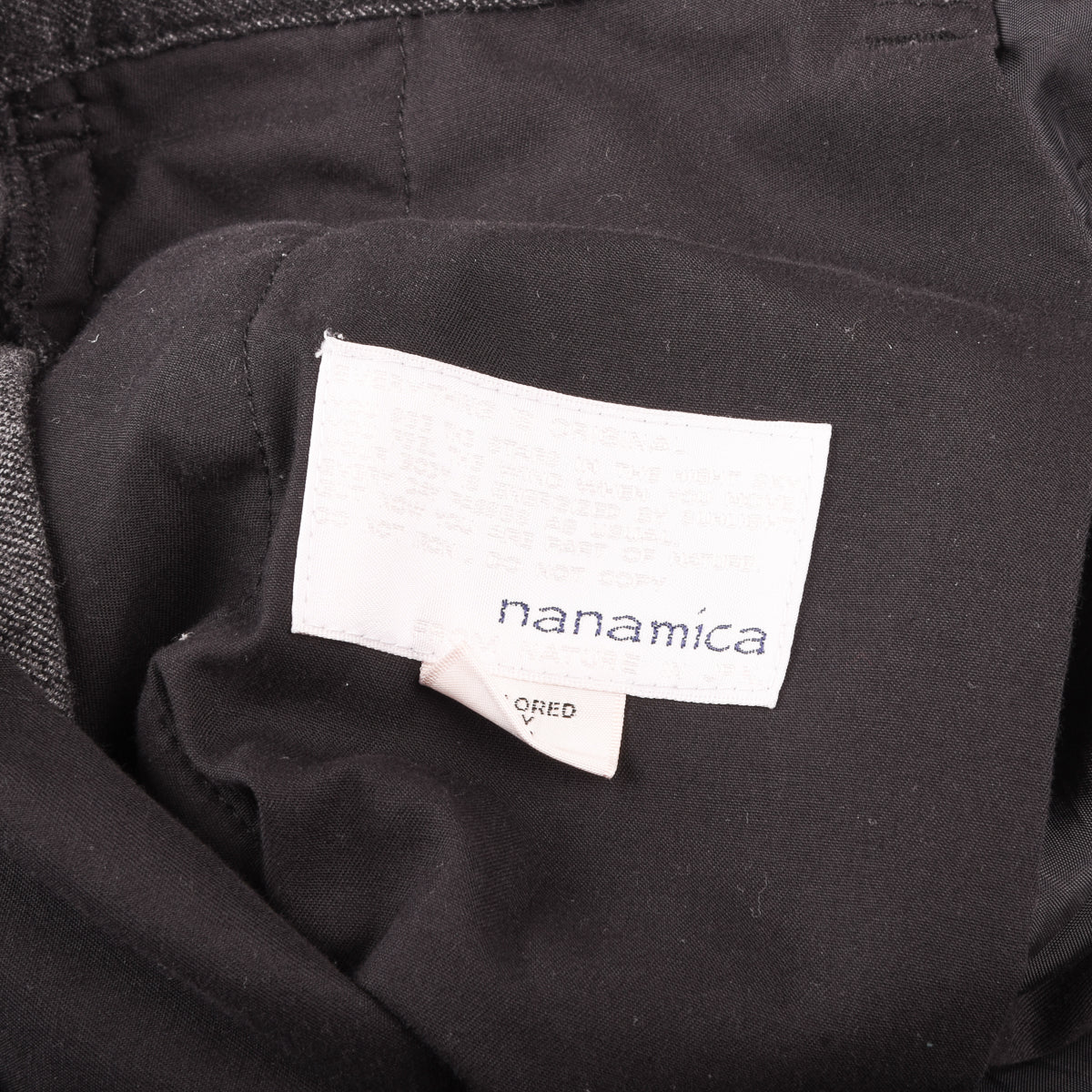 Nanamica Grey Wool Pants