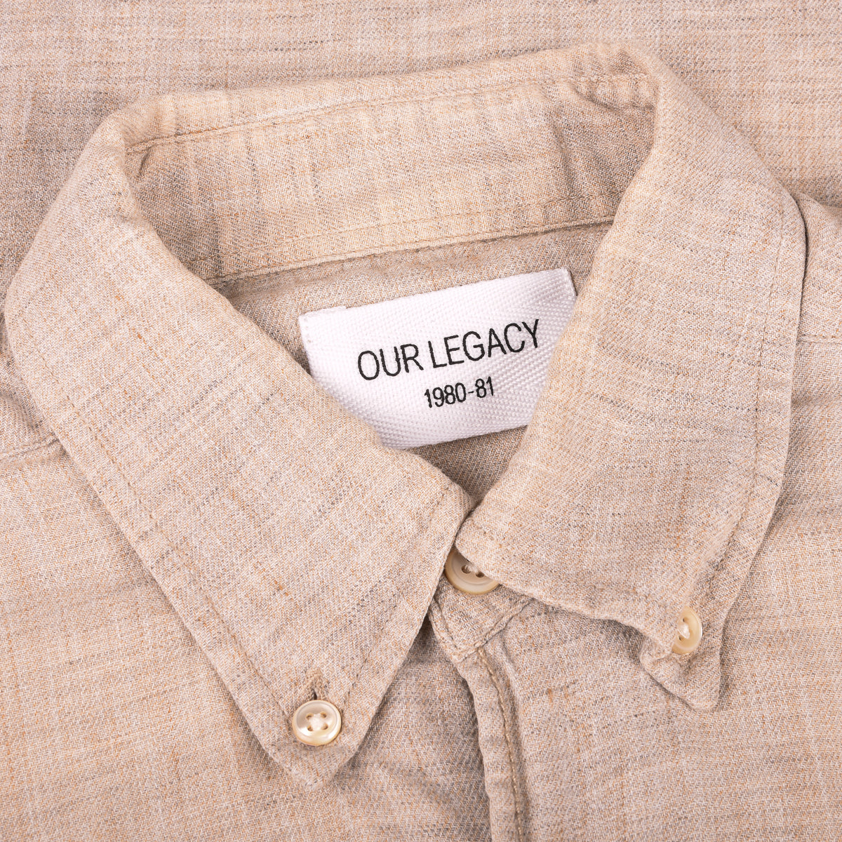 Our Legacy Greige BD Shirt