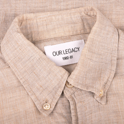 Our Legacy Greige BD Shirt