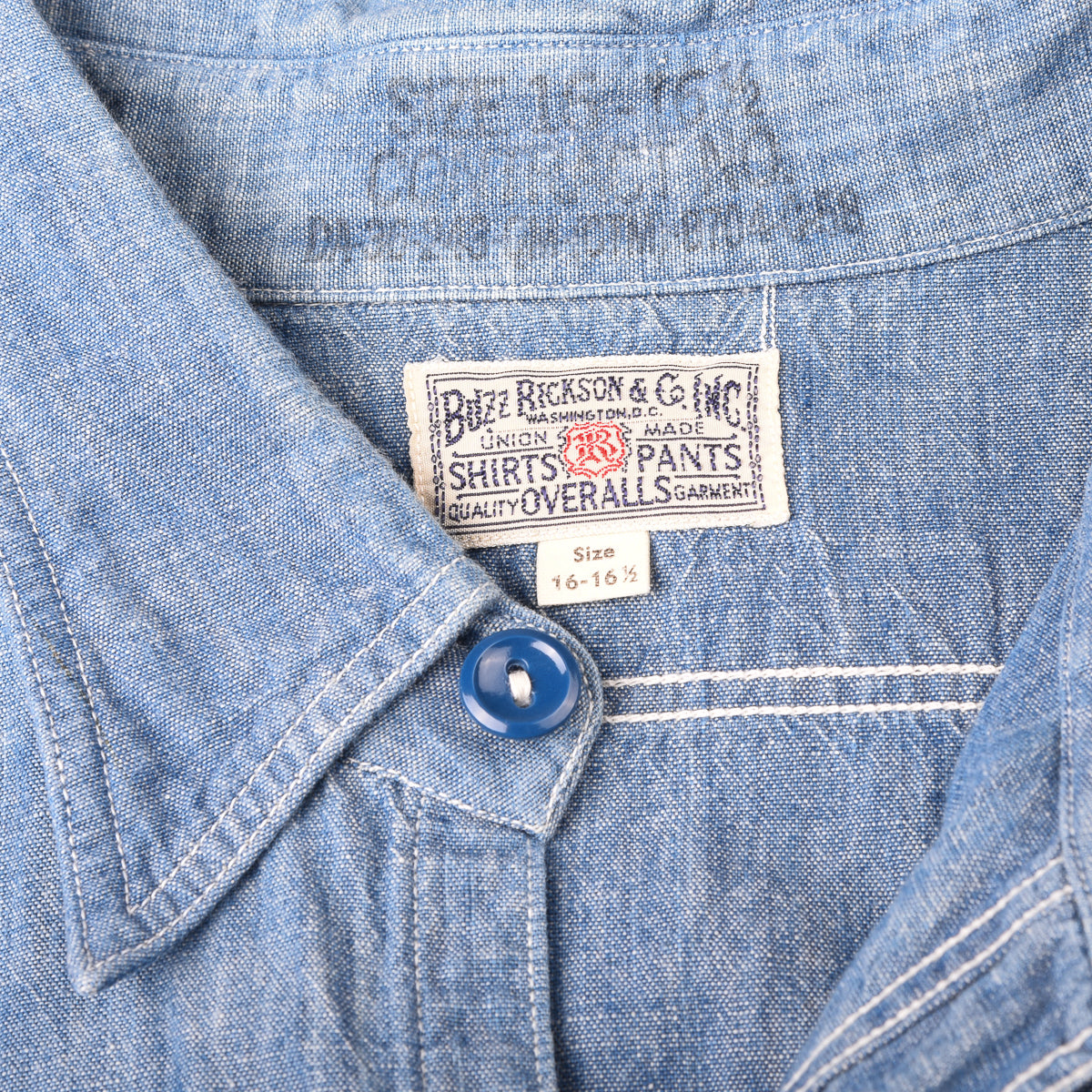 Buzz Rickson's Chambray Work Shirt