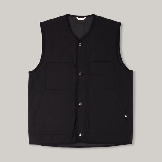 Norse Projects Peter Waxed Nylon Insulated Vest