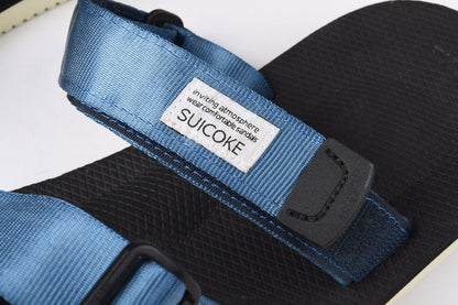 SUICOKE SANDALS - BLUE/BLACK