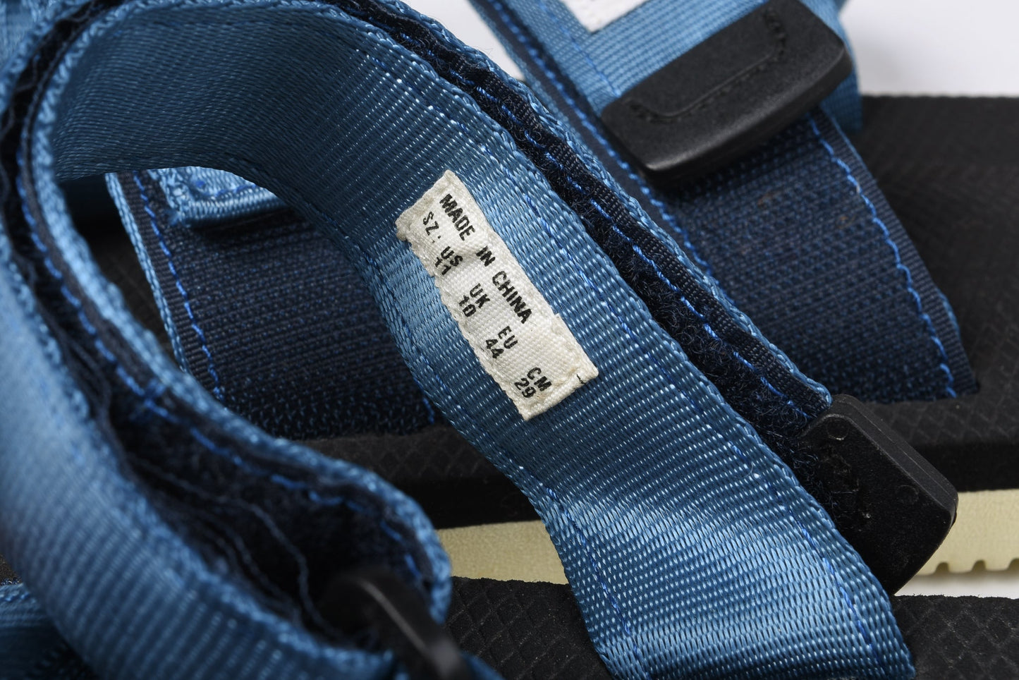 SUICOKE SANDALS - BLUE/BLACK