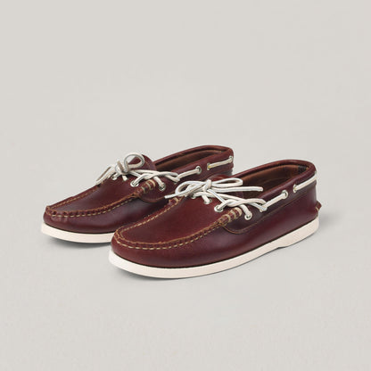 YUKETEN BOAT SHOE - COGNAC