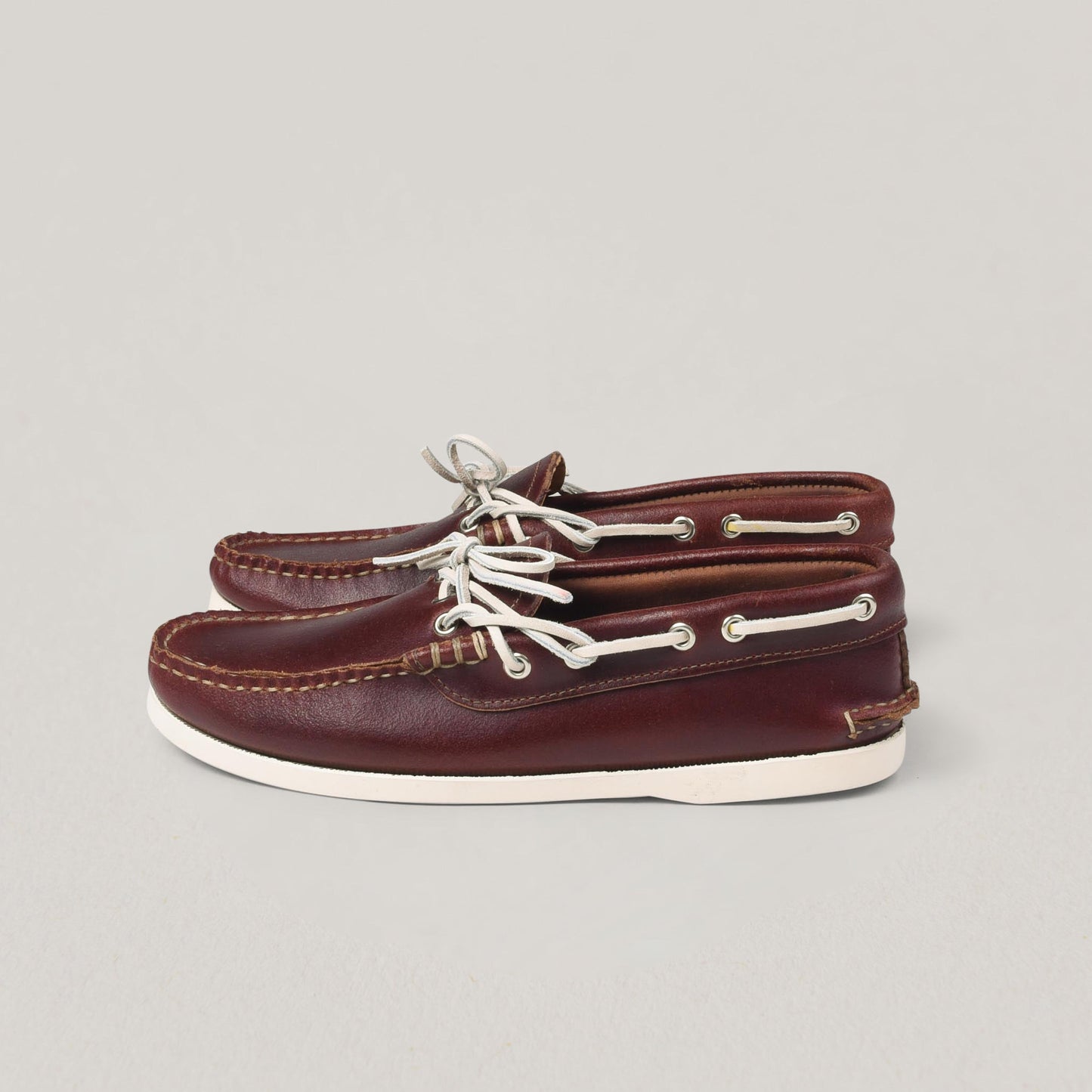 YUKETEN BOAT SHOE - COGNAC