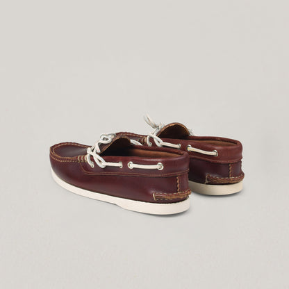 YUKETEN BOAT SHOE - COGNAC