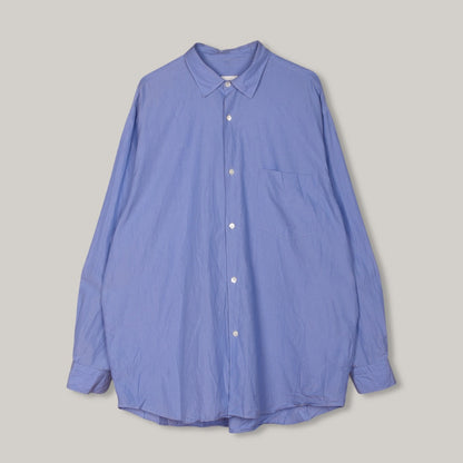 COMOLI BD SHIRT - BLUE