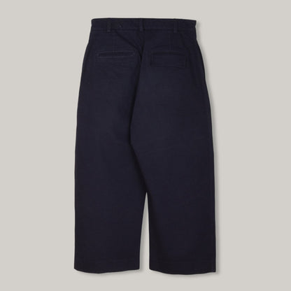 STUDIO NICHOLSON BUSHEL PANTS - NAVY