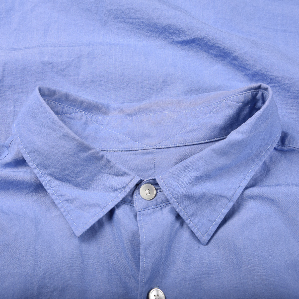 COMOLI BD SHIRT - BLUE