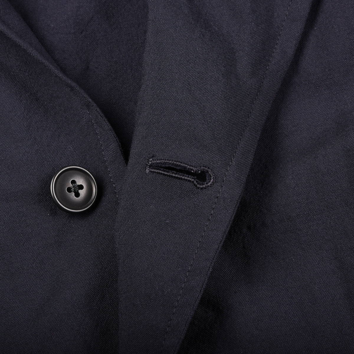 COMOLI 2 BUTTON BLAZER - BLACK