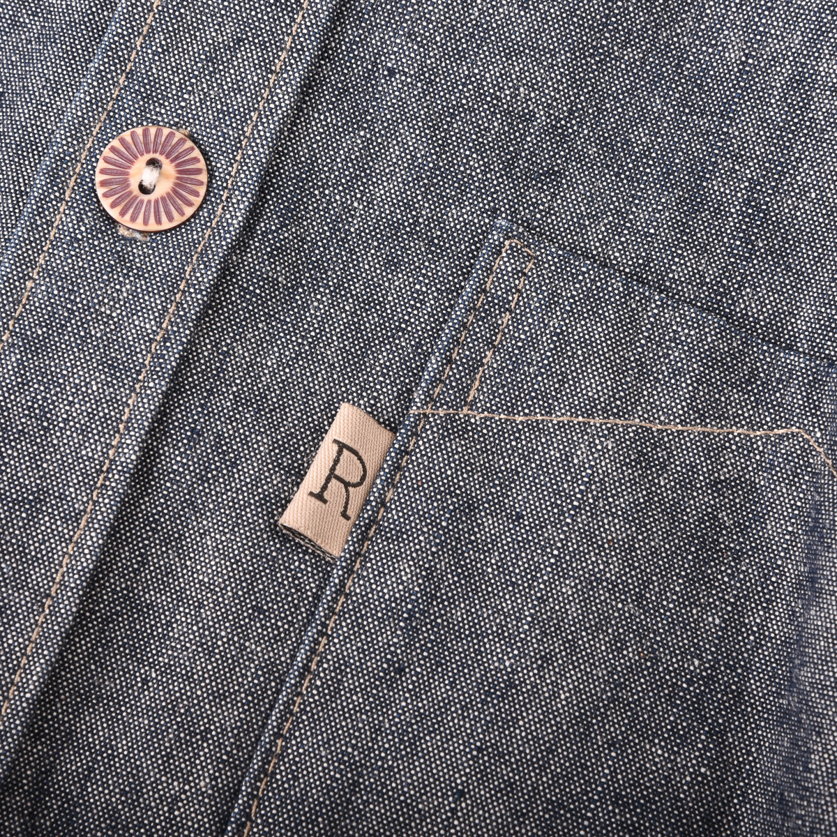 Railcar Fine Goods Chambray Work Shirt