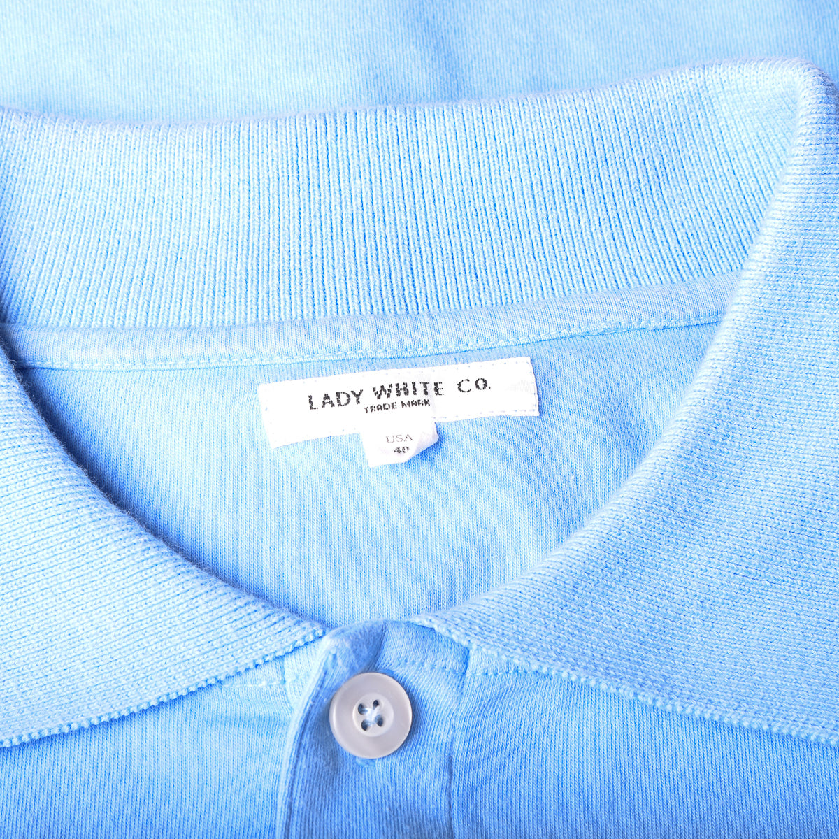 Lady White Co. SS Placket Polo