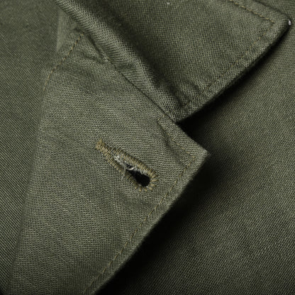 orSlow Reverse Weave Army Fatigue Shirt