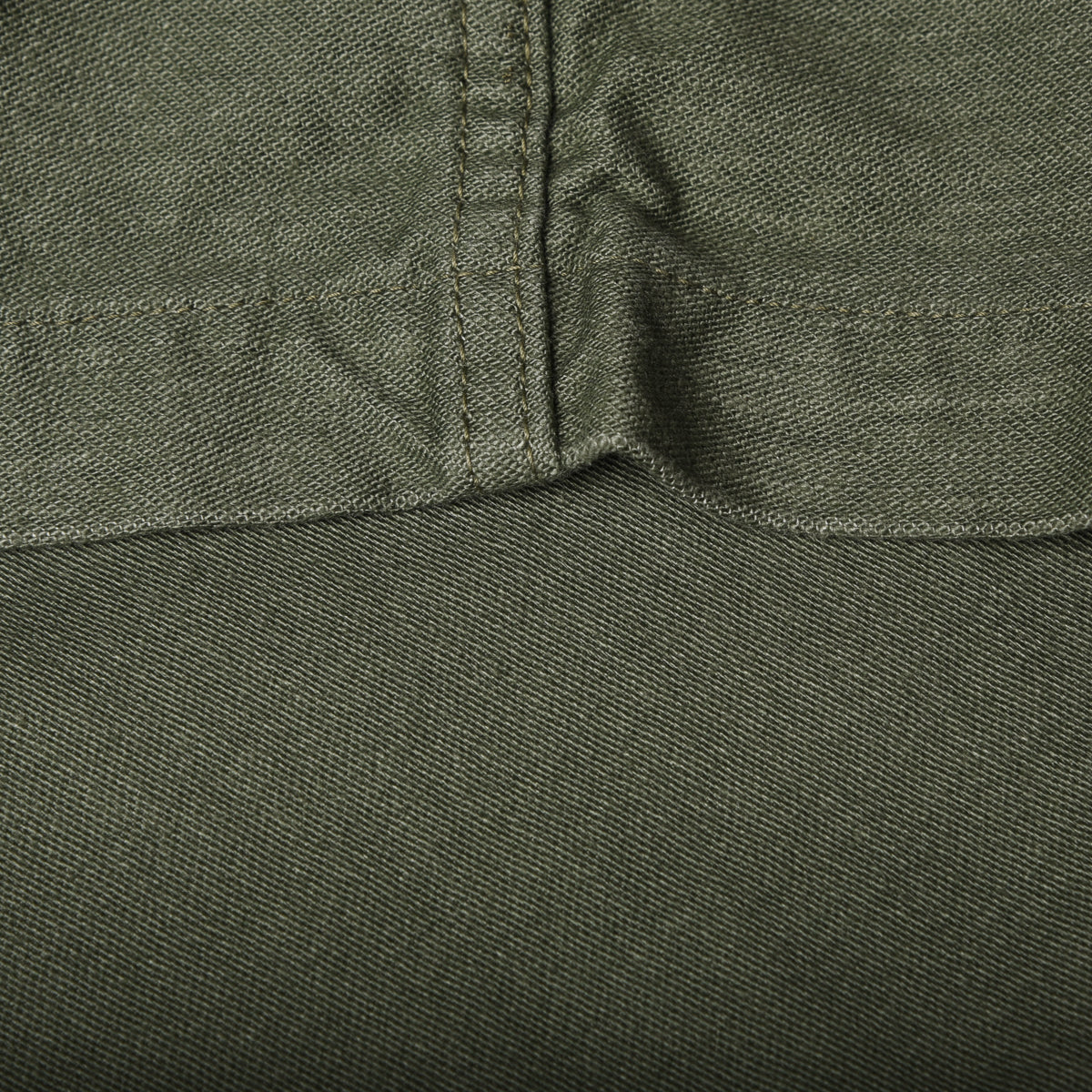 orSlow Reverse Weave Army Fatigue Shirt