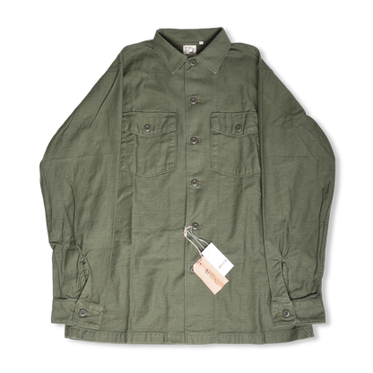 orSlow Reverse Weave Army Fatigue Shirt