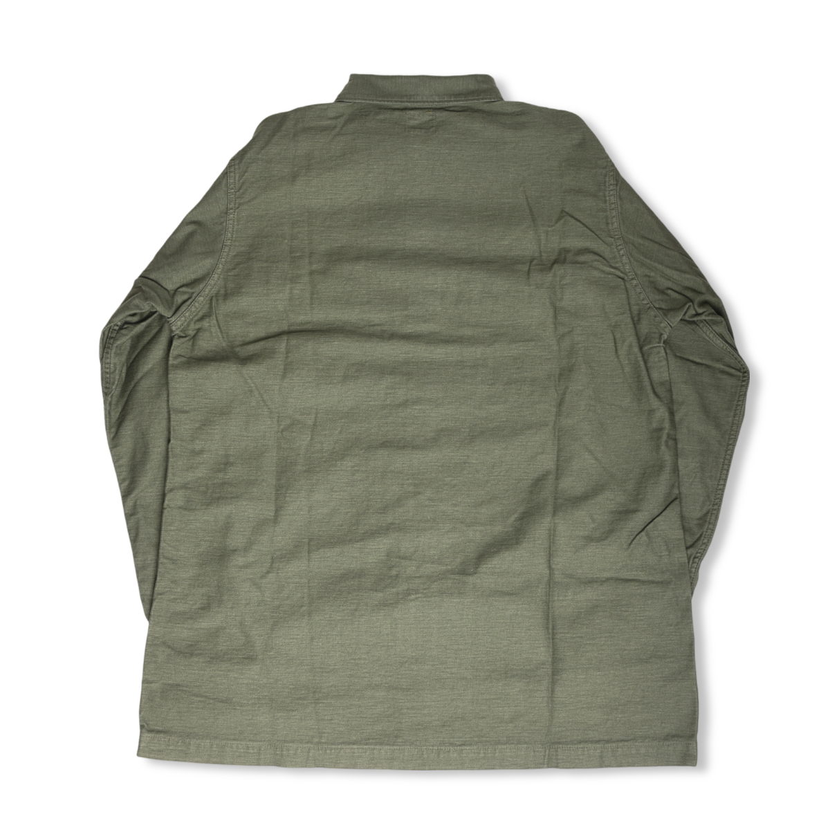 orSlow Reverse Weave Army Fatigue Shirt