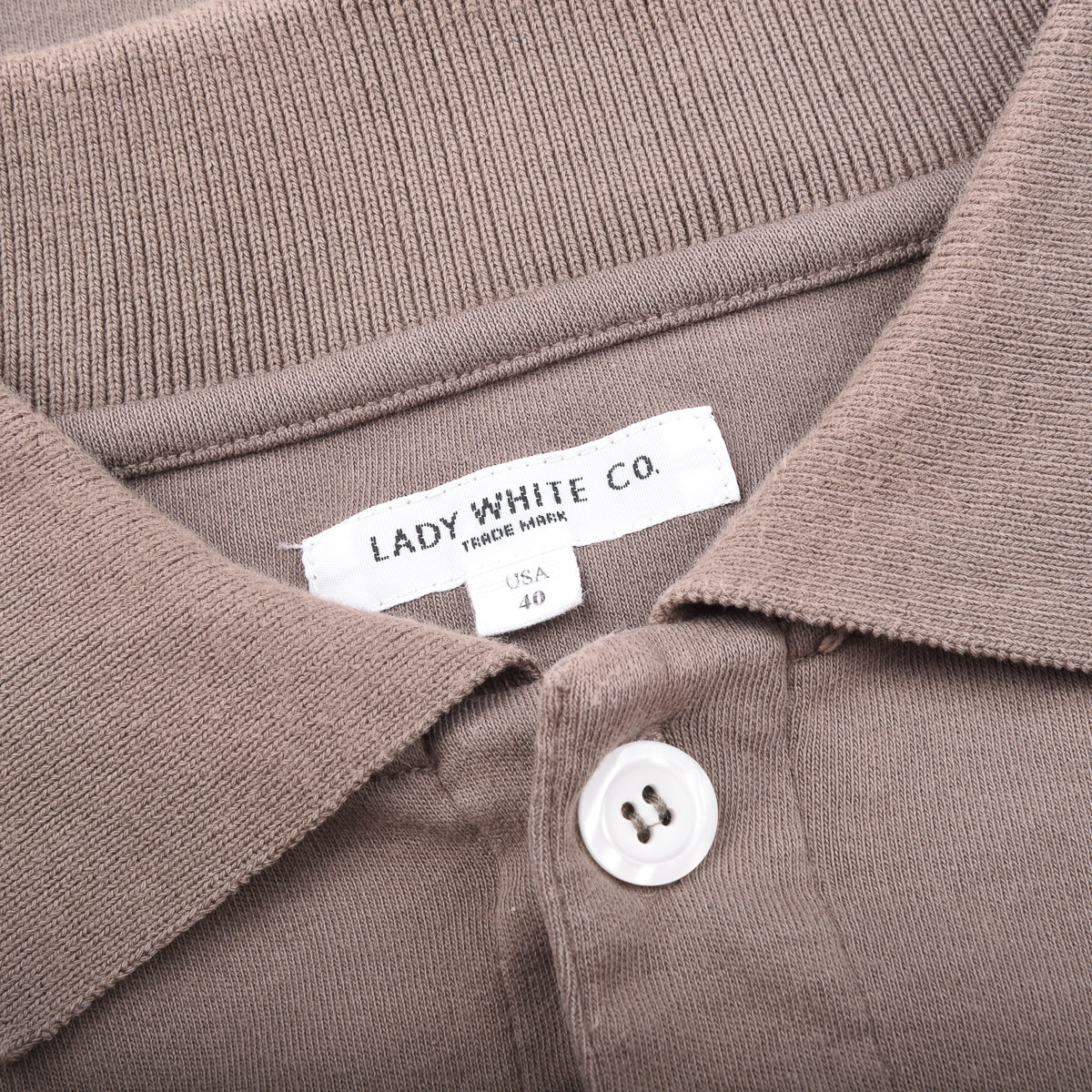 Lady White Co. LS Placket Polo