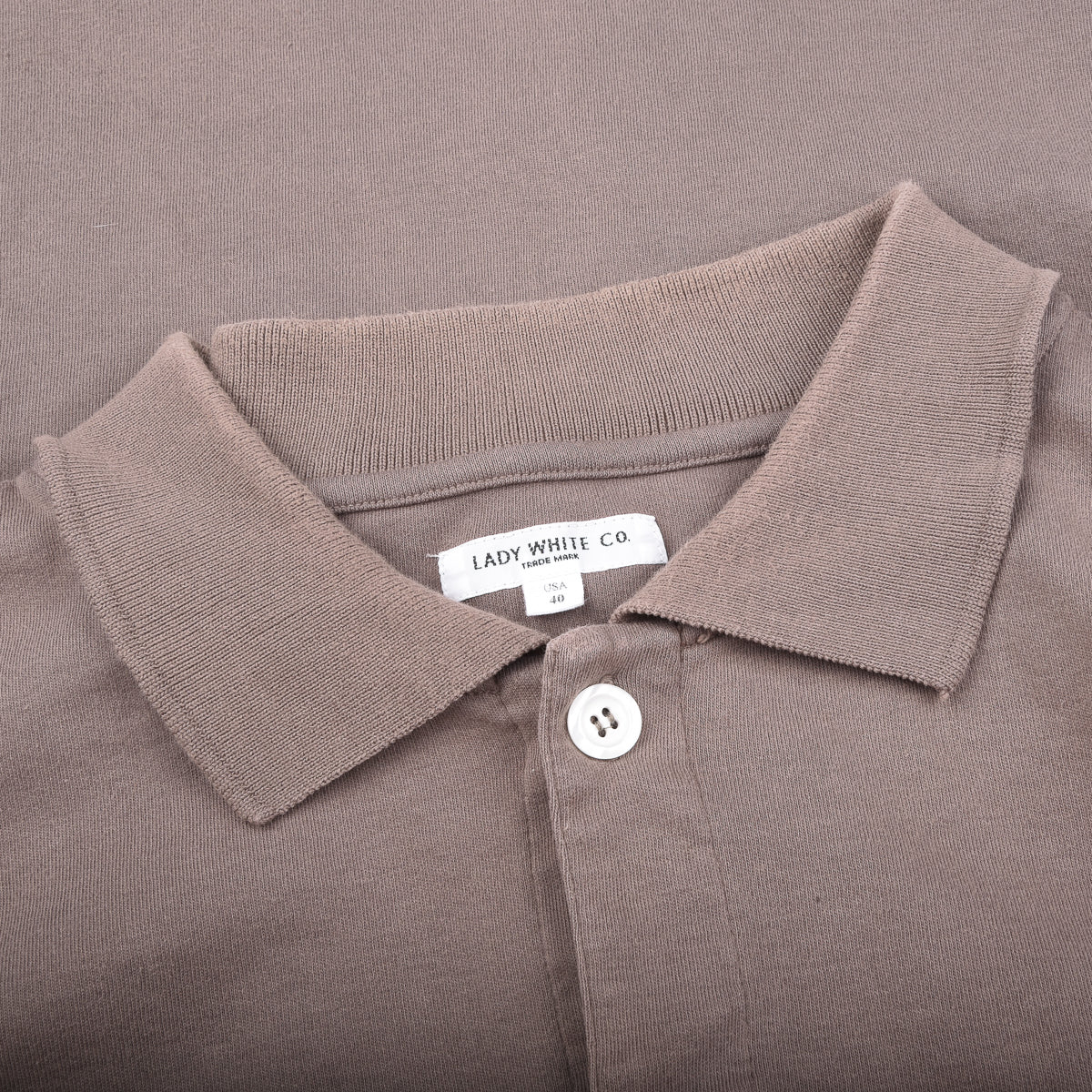 Lady White Co. LS Placket Polo