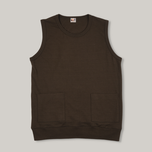 Sunspel Wool Pocket Vest