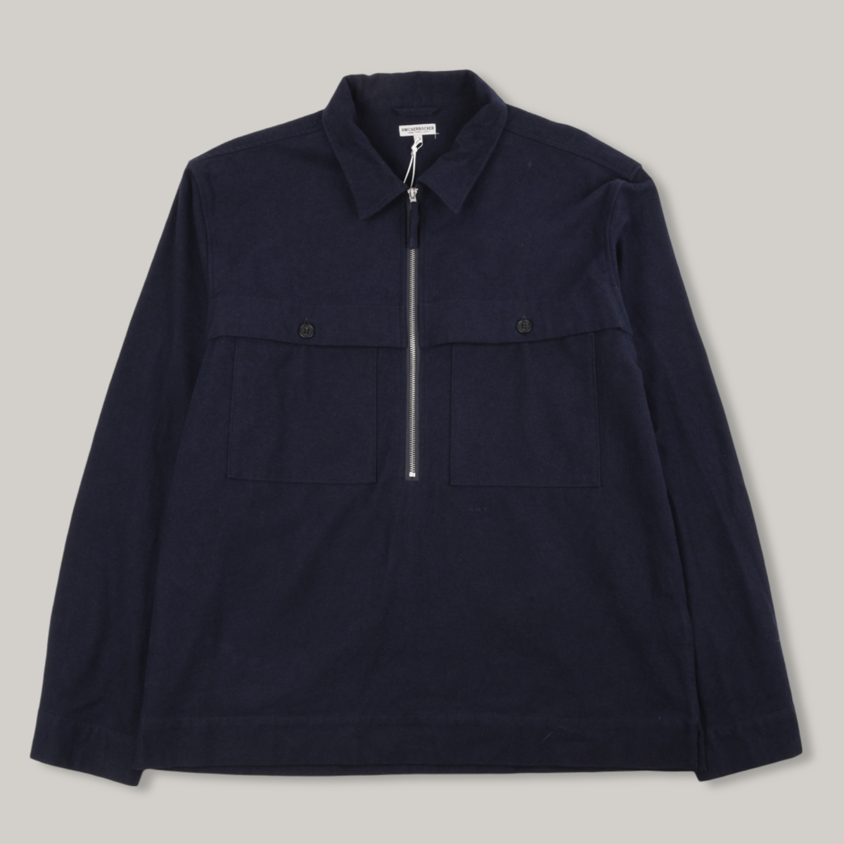 Knickerbocker "Patch" Zip Pull-Over