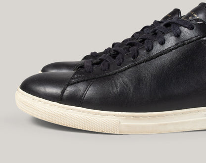 ZESPA ZSP4 SNEAKERS - BLACK LEATHER