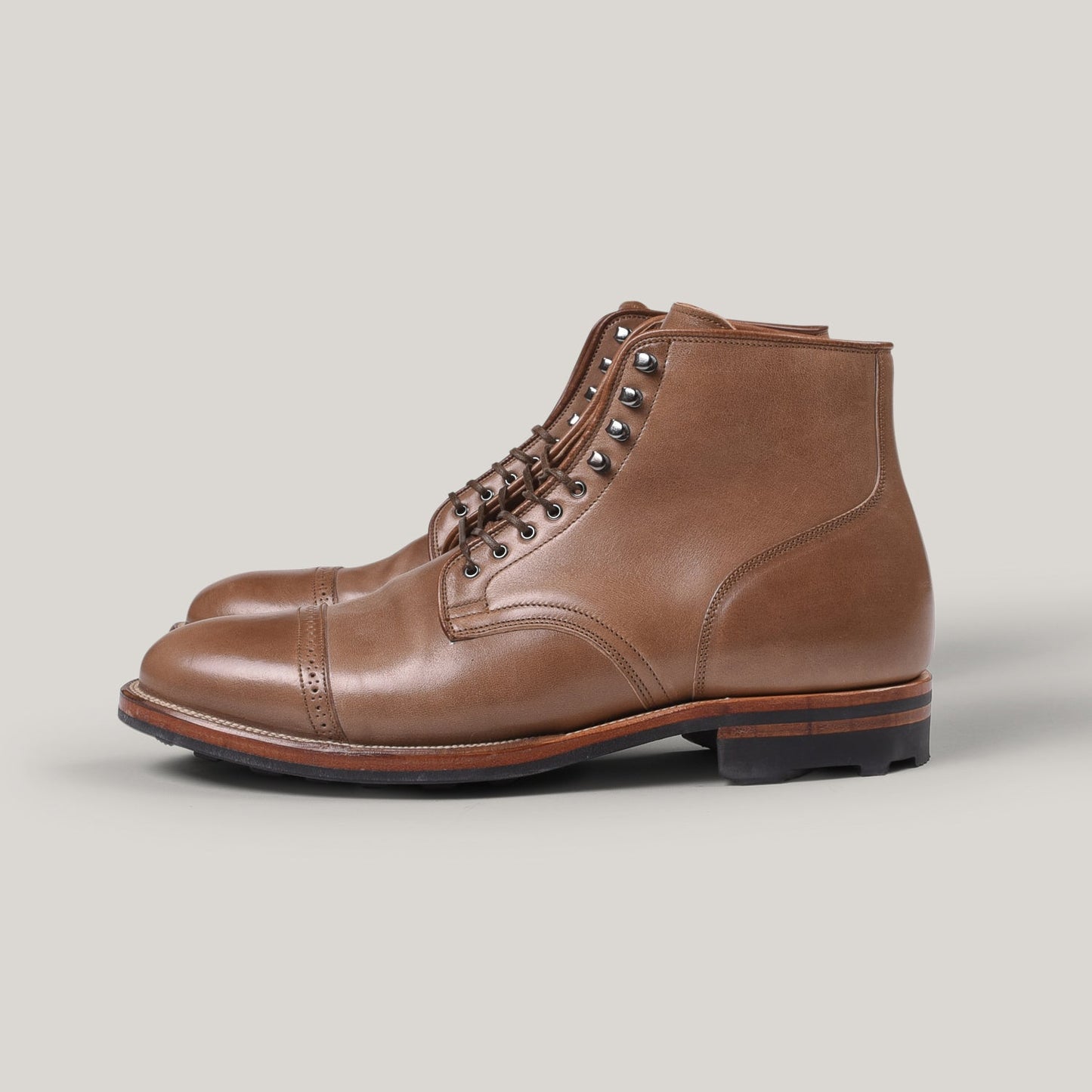 VIBERG SERVICE BOOT - TAUPE HORSEBUTT