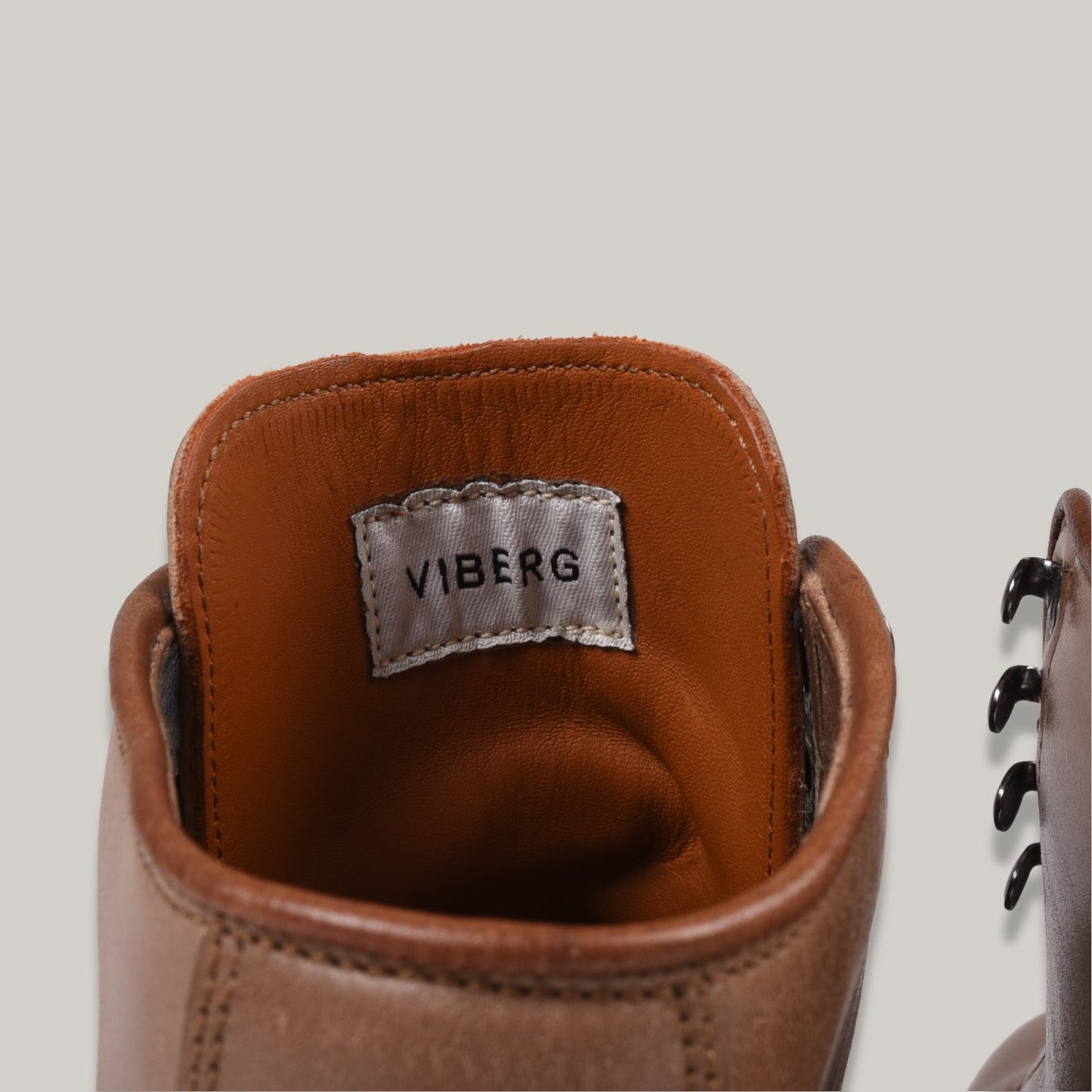 VIBERG SERVICE BOOT - TAUPE HORSEBUTT