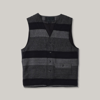 FILSON VEST - GREY STRIPE