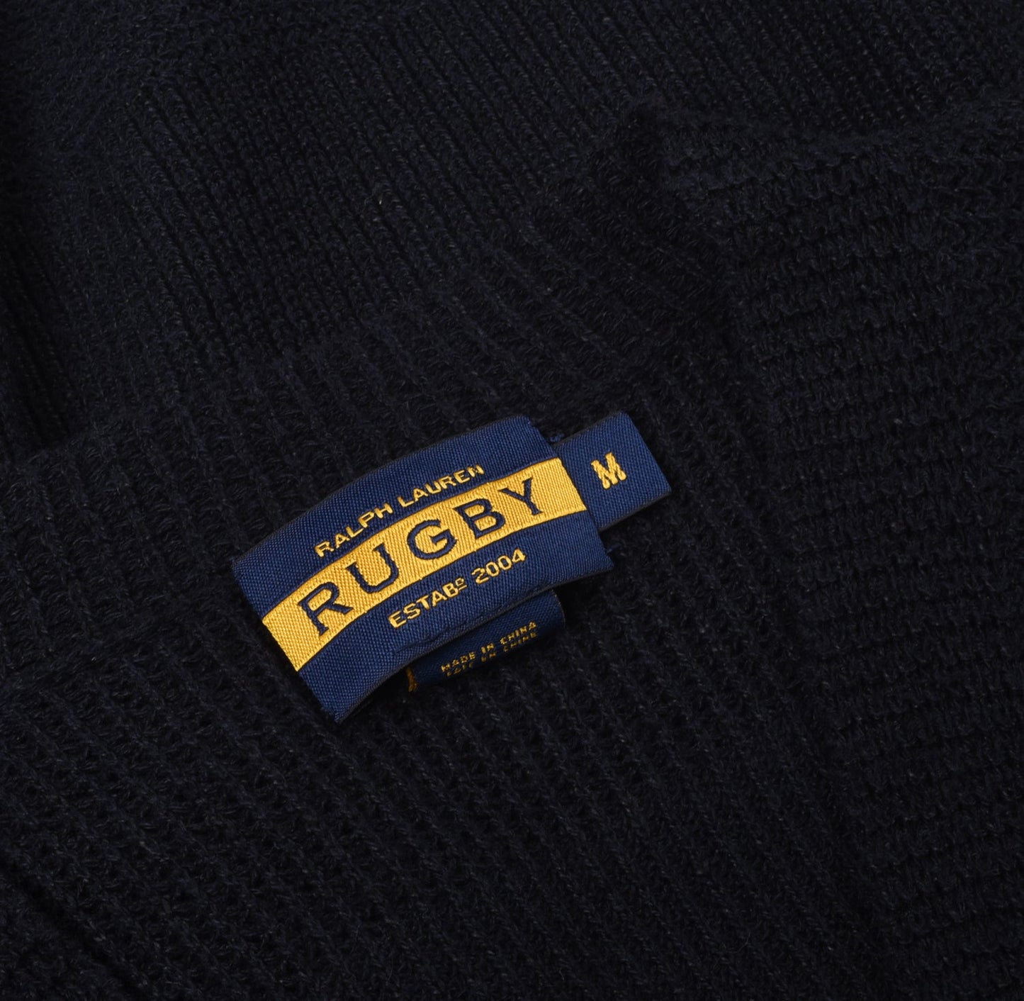 RALPH LAUREN RUGBY CARDIGAN - NAVY