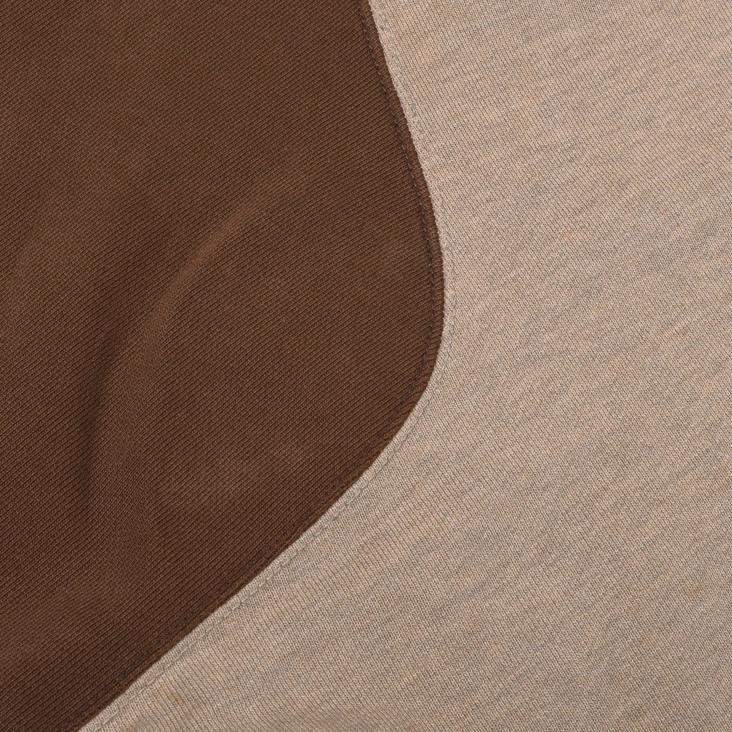 RRL SADDLE RAGLAN SWEAT - BROWN/ BEIGE