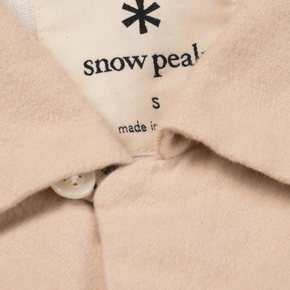 SNOW PEAK LS SHIRT - NATURAL