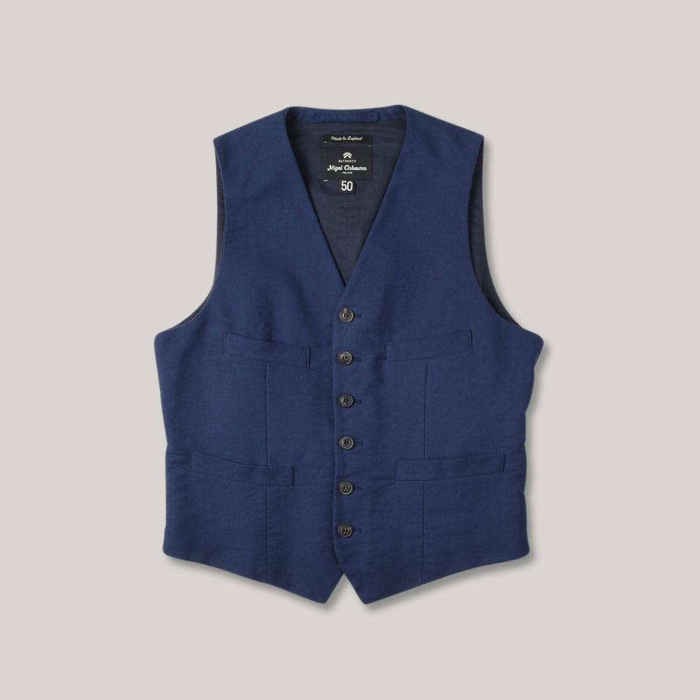 NIGEL CABOURN AUTHENTIC VEST - BLUE