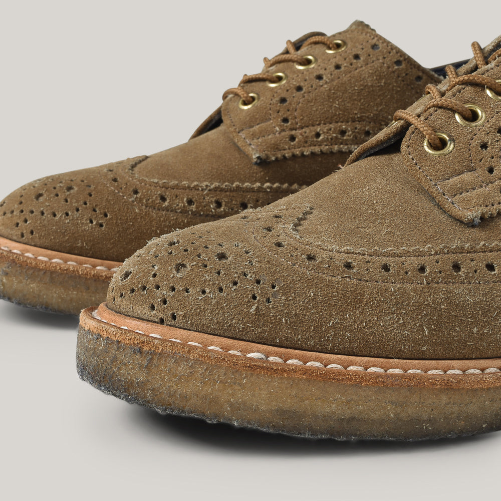 TRICKER'S  x TRES BIEN COUNTRY BROGUE - STONE BROWN