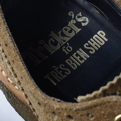 TRICKER'S  x TRES BIEN COUNTRY BROGUE - STONE BROWN