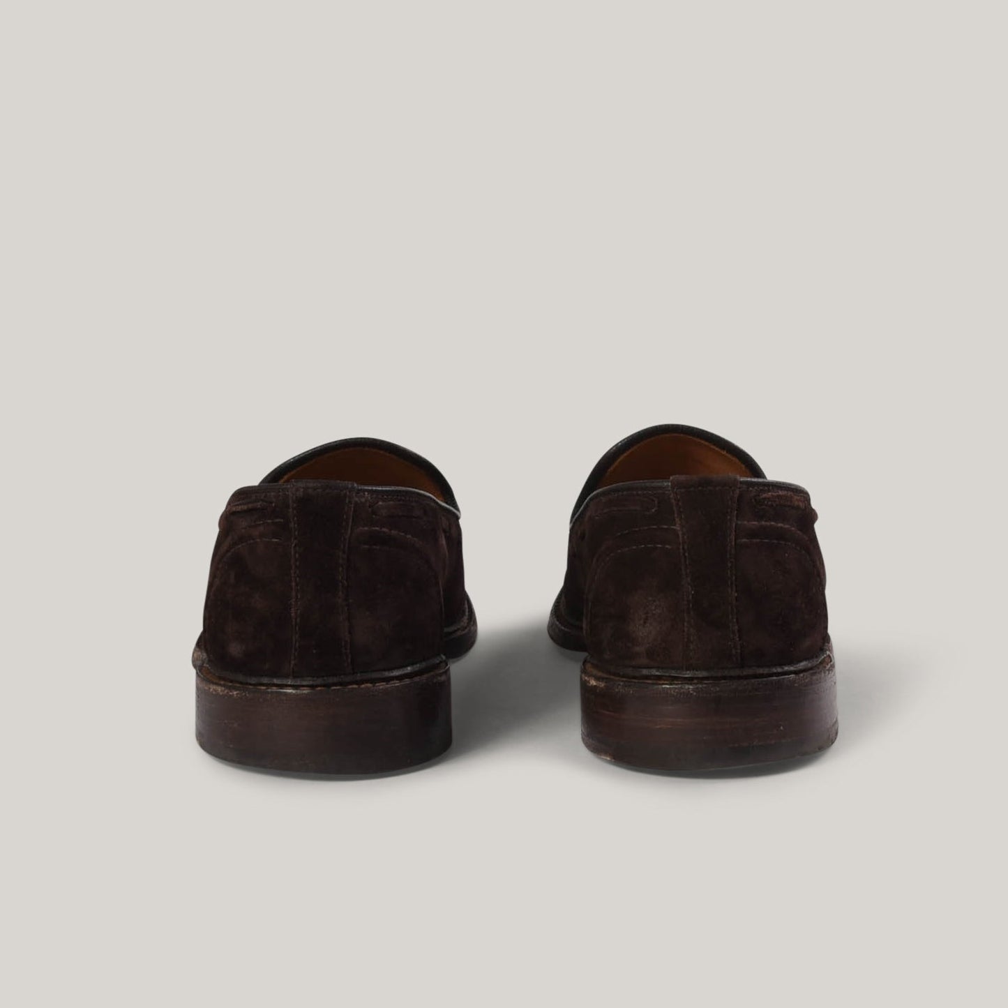 TRICKER'S ELTON TASSEL LOAFER - COFFEE SUEDE