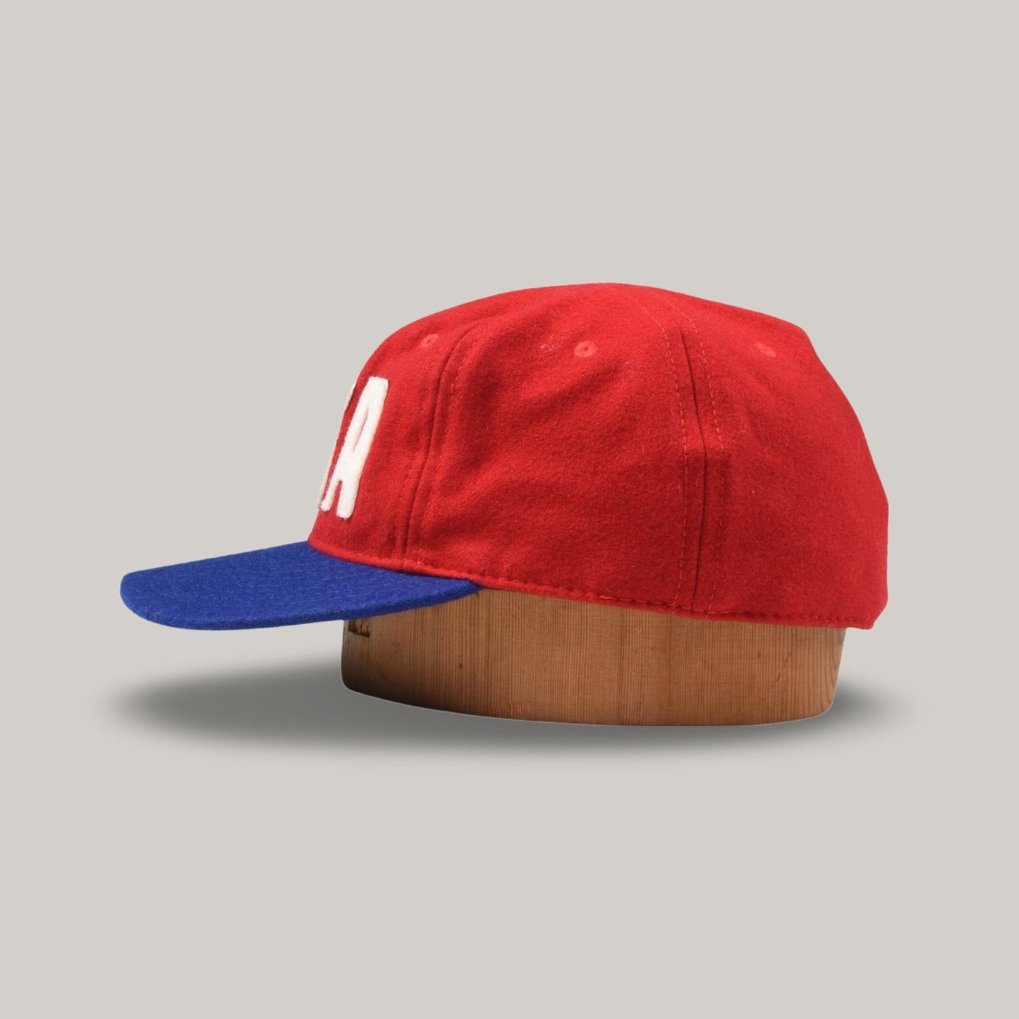 EBBETS FIELD FLANNELS USA CAP - RED/ BLUE