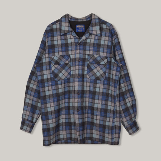 PENDLETON BOARD SHIRT - NAVY CHECK