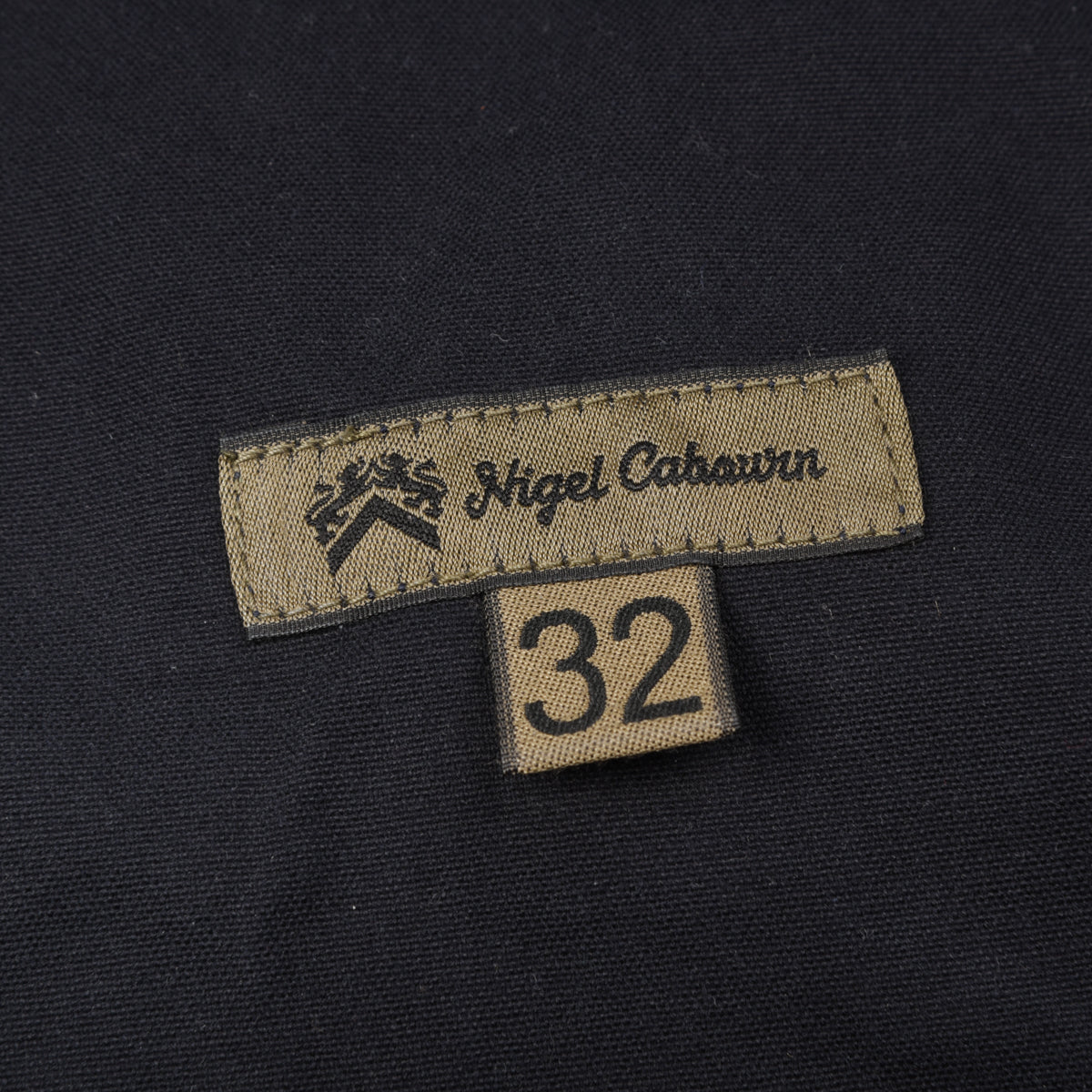 NIGEL CABOURN BUCKLE BACK FATIGUE PANTS