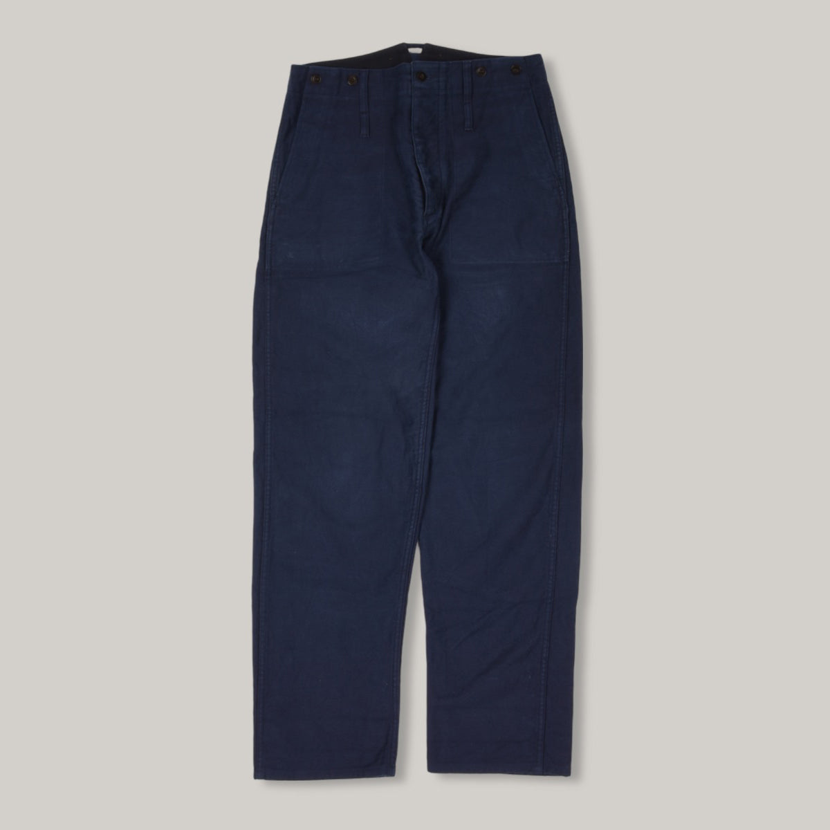 NIGEL CABOURN BUCKLE BACK FATIGUE PANTS