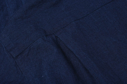 MARGARET HOWELL BASIC SHIRT - INDIGO